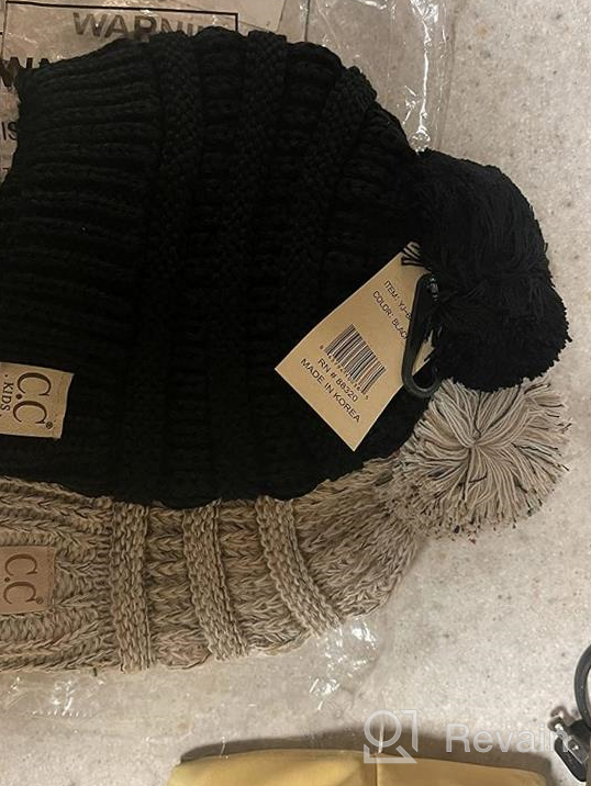 img 1 attached to 🧒 H6847 Winter Slouchy Toddler Beanie: Boys' Hats & Caps Accessories review by Billy Donalson