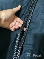 img 1 attached to Dockers Mens Laced Braid Metal Men's Accessories in Belts review by Dan Rivera