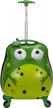 fun and durable frog hardside spinner luggage for kids - rockland jr. my first carry-on logo