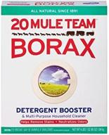 📦 65 oz. box of 20 mule team borax detergent booster & multi-purpose household cleaner - 1 pack logo