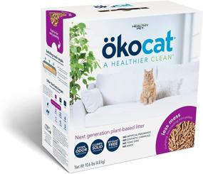 img 4 attached to 🐱 Natural Wood Cat Litter for Long Hair Breeds by okocat