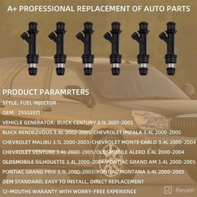 img 3 attached to Dasbecan Injector Compatible Chevrolet Oldsmobile