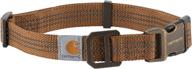 enhance your dog's safety with carhartt's reflective webbing collars for pets logo