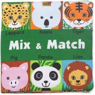 📚 captivating mix and match soft activity baby book by melissa & doug logo