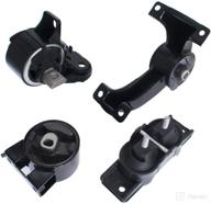 engine motor & trans mount set for 2009-2010 dodge journey 2.4l(fwd) 3.5l(at), 4-pack - 3165, 3183, 3168, 3155 logo