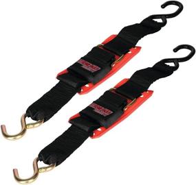 img 4 attached to 🚤 Extreme Max 3005.1202 Padded Cambuckle Transom Tie-Down with Orange Pad - Secure and Convenient Boat Trailer Straps - 2" x 2', Each