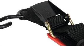 img 3 attached to 🚤 Extreme Max 3005.1202 Padded Cambuckle Transom Tie-Down with Orange Pad - Secure and Convenient Boat Trailer Straps - 2" x 2', Each