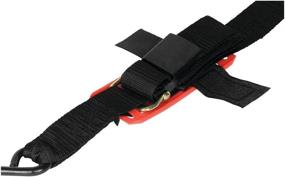 img 2 attached to 🚤 Extreme Max 3005.1202 Padded Cambuckle Transom Tie-Down with Orange Pad - Secure and Convenient Boat Trailer Straps - 2" x 2', Each