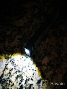 img 6 attached to Rechargeable LED Work Light With Magnetic Base: Perfect For Mechanics, Car Repair, Home & Garage