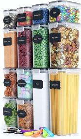 img 4 attached to Chefs Path Airtight Storage Container Storage & Organization ... Kitchen Storage & Organization