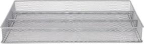 img 2 attached to 🗄️ Copco 2555-7872 Large 3-Part Mesh In-Drawer Utensil Organizer, 16.1 x 11.5-Inch