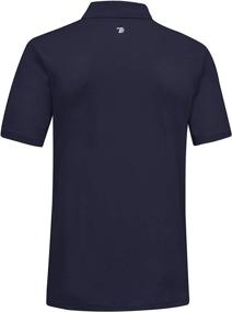 img 3 attached to Stay Cool On The Course: TBMPOY Men'S Quick-Dry Golf Polo In Short Or Long Sleeve