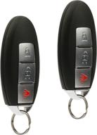 🔑 high-quality car smart key fob keyless entry remote - fits 2013-2016 nissan pathfinder (kr5s180144014, 285e3-3kl4a) - set of 2 логотип