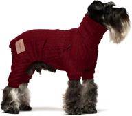 fitwarm turtleneck knitted sweaters knitwear dogs логотип