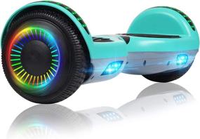 img 4 attached to 6.5" Self-Balancing Hoverboard Scooter With Bluetooth Speaker, LED Lights For Kids By Felimoda