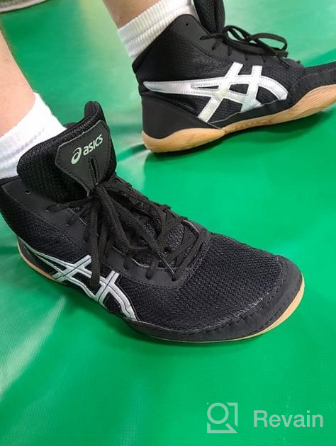 img 1 attached to Top-quality ASICS Matflex 5 M Black Silver Men's Shoes: Optimal Performance and Style review by Ryan Richards
