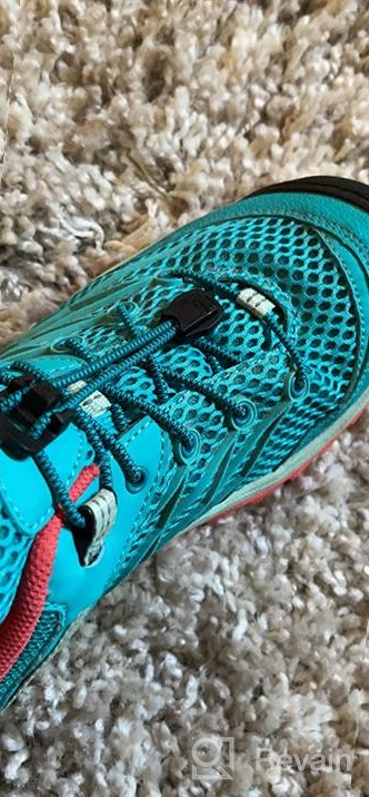 img 1 attached to XPAND Round Lacing Elastic No Tie Shoelaces: Quick Release Tension Control - One Size Fits All Shoes! review by Brian Summers
