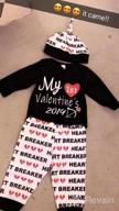 img 1 attached to Celebrate Your Baby'S First Valentine'S Day With Adorable Bodysuit Set! review by Justin Torres