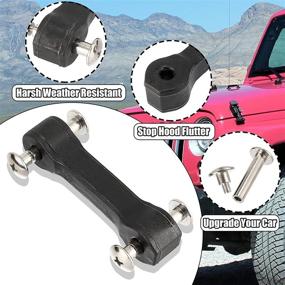img 1 attached to AUTOHAUX Securely KJ09145BK Wrangler 2007 2017