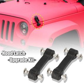 img 3 attached to AUTOHAUX Securely KJ09145BK Wrangler 2007 2017