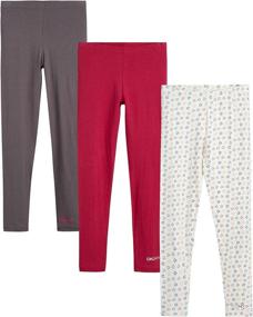 img 4 attached to DKNY Girls Leggings Multipack Clothing Girls' Clothing - Leggings