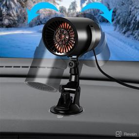 img 3 attached to Defroster Portable Windshield Cigarette Thermostat
