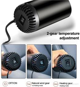img 1 attached to Defroster Portable Windshield Cigarette Thermostat