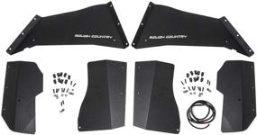 img 2 attached to 🚙 Rough Country Rear Inner Fenders for 2007-2018 Jeep Wrangler JK - 10500: Secure and Stylish Protection