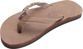 img 4 attached to 🌈 Colorful Comfort: Premier Leather Expresso Boys' Rainbow Sandals - Stylish and Durable Sandals for Your Little Ones