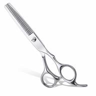 440c stainless steel professional barber hair thinning shears for men, women, kids and pets - znben trimming scissors logo
