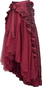 img 3 attached to GK Vintage Dress Steampunk Cyberpunk Women's Clothing - Skirts