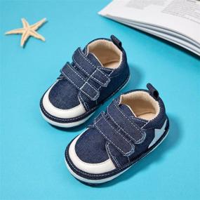 img 2 attached to Mybbay Infant Sneakers: Stylish Shoes for Newborn Boys at Sneakers Online Store