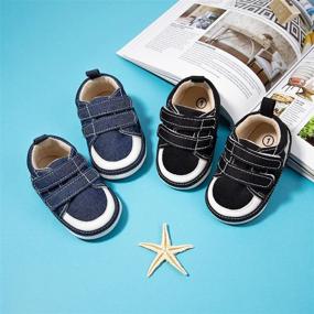 img 3 attached to Mybbay Infant Sneakers: Stylish Shoes for Newborn Boys at Sneakers Online Store