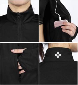 img 1 attached to Stay Comfortable And Stylish With DiShang Women'S Dry-Fit Running Jacket: Perfect For Yoga, Workouts, And Track Runs