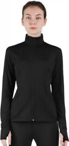 img 4 attached to Stay Comfortable And Stylish With DiShang Women'S Dry-Fit Running Jacket: Perfect For Yoga, Workouts, And Track Runs