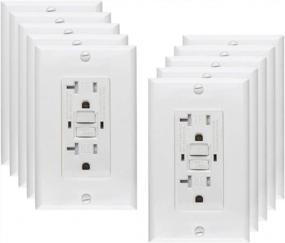 img 4 attached to Upgrade Your Home With The SZICT 6 Pack USB Wall Outlet Receptacle - UL-Listed, High Speed Charging, Tamper Resistant Design