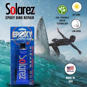 img 2 attached to Quick And Easy Ding Repair For Paddleboards And Surfboards With SOLAREZ UV Cure Epoxy Resin Kit!