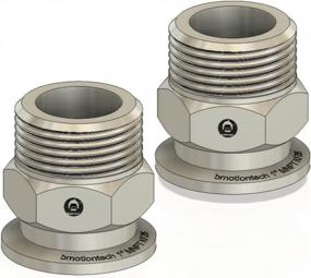 img 4 attached to 1" MNPT To KF25 Flange Fitting (ISO-KF QF25 NW25) - Bmotiontech 2PCS