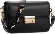 women leather crossbody clutch handbag women's handbags & wallets : crossbody bags logo
