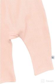 img 3 attached to HonestBaby Organic Cotton Chunky Months Apparel & Accessories Baby Girls : Clothing