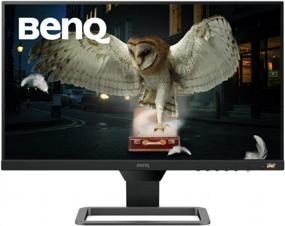 img 4 attached to 💡 BenQ EW2480 24 Inch Eye Care Monitor with Built-In Speakers, 1920x1080P, and 75Hz Refresh Rate