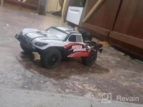 img 5 attached to Remote Control Car 1/18 Scale 2.4 Ghz High Speed 30+ MPH 4X4 Off Road RC Truck With LED Lights - Great For Adults & Kids By FUNTECH