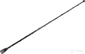 img 4 attached to AntennaMastsRus 13 Inch Short Black Antenna for Chevrolet Silverado 1500 (2006-2022) – Wind Noise Cancellation – Sturdy Spring Steel Construction