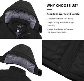 img 1 attached to ZSHOW Outdoor Waterproof Hooded Windproof Boys' Clothing ~ Jackets & Coats