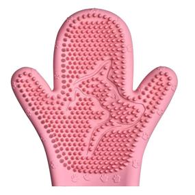 img 3 attached to Resistant Bathing Shampoo Massaging Mittens