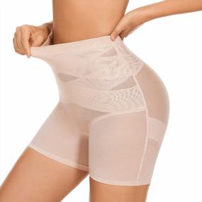 img 4 attached to Flaunt A Trimmer Silhouette With YADIFEN Women'S Tummy Control Body Shaper Shorts