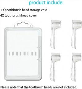 img 1 attached to CleanShield Electric Toothbrush Storage: Secure and Sanitary Hygienic Protection