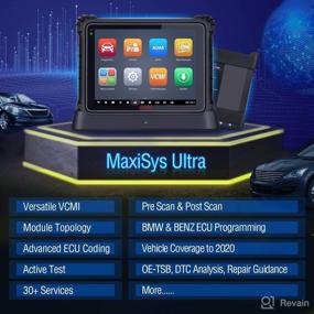 Autel MaxiSys Ultra Autel Scanner: 2023 Top Automotive Intelligent  Diagnostic Scan Tool with 5-in-1 VCMI, J2534 ECU Programming, 40+ Services