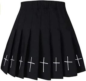 img 3 attached to 👧 Enhanced SEO: Joe Wenko Junior Pleated Uniform Skirts & Skorts for Girls' Clothing