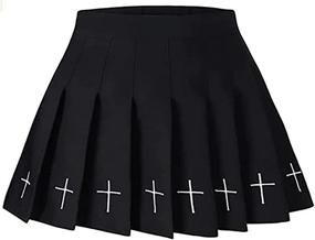 img 4 attached to 👧 Enhanced SEO: Joe Wenko Junior Pleated Uniform Skirts & Skorts for Girls' Clothing